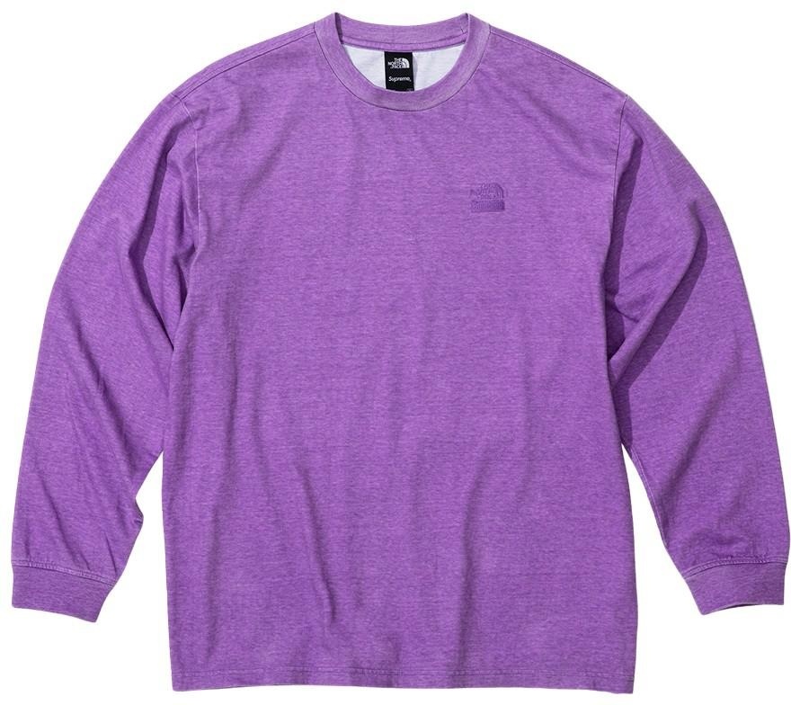 Supreme®/The North Face® Pigment Printed L/S Top view 3